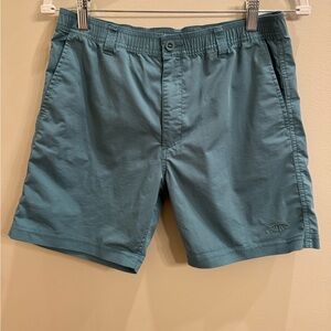 AFTCO Men's Teal Athletic Shorts